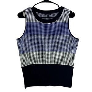 Carlisle V-Neck Sweater Top Size Medium